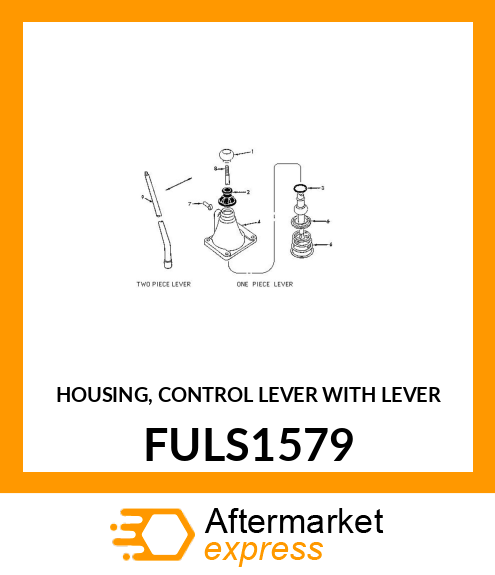 HOUSING, CONTROL LEVER WITH LEVER FULS1579