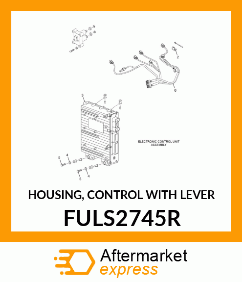 HOUSING, CONTROL WITH LEVER FULS2745R