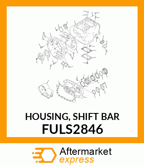 HOUSING, SHIFT BAR FULS2846