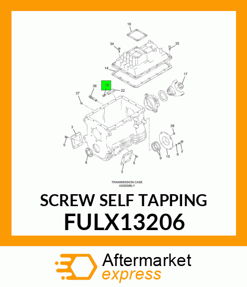 SCREW SELF TAPPING FULX13206