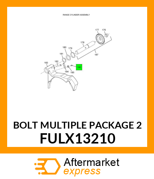 BOLT MULTIPLE PACKAGE 2 FULX13210