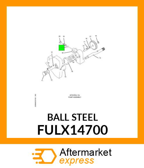 BALL STEEL FULX14700