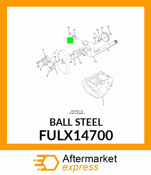 BALL STEEL FULX14700
