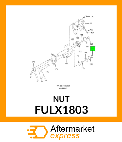 NUT FULX1803