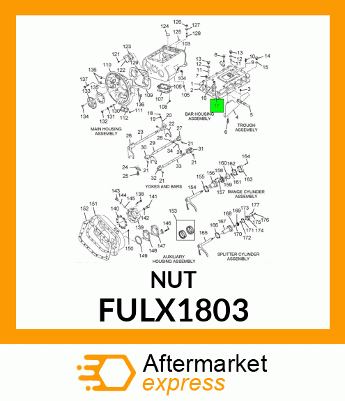 NUT FULX1803