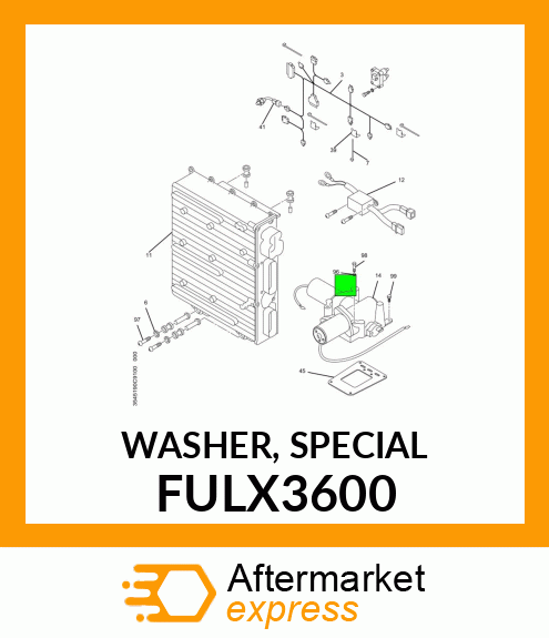 WASHER, SPECIAL FULX3600