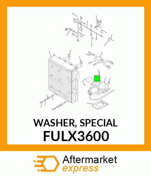 WASHER, SPECIAL FULX3600