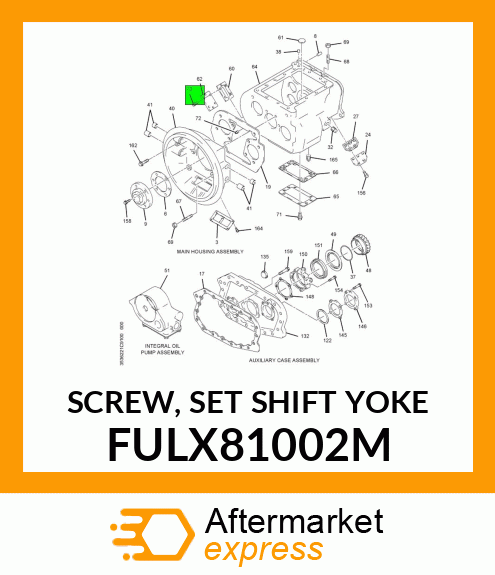 SCREW, SET SHIFT YOKE FULX81002M