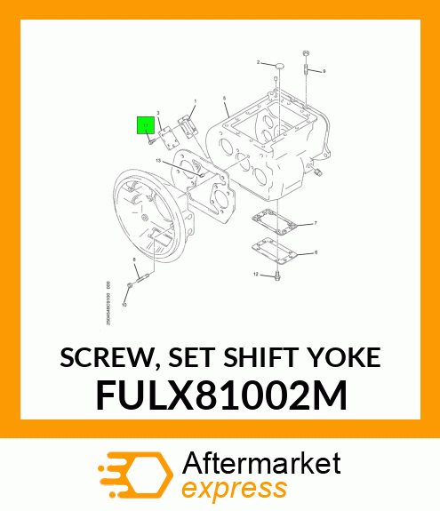 SCREW, SET SHIFT YOKE FULX81002M