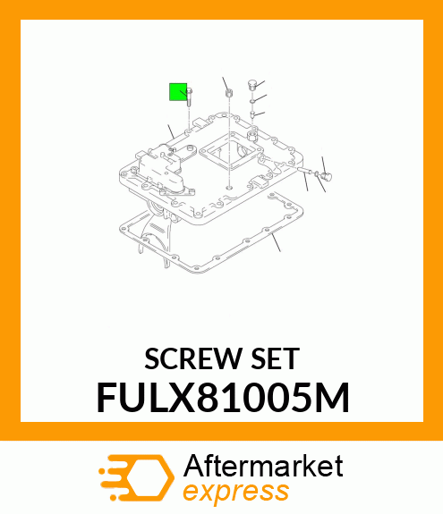 SCREW SET FULX81005M