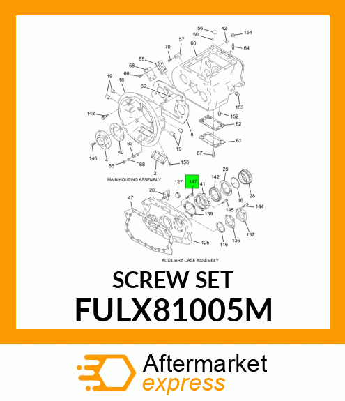 SCREW SET FULX81005M