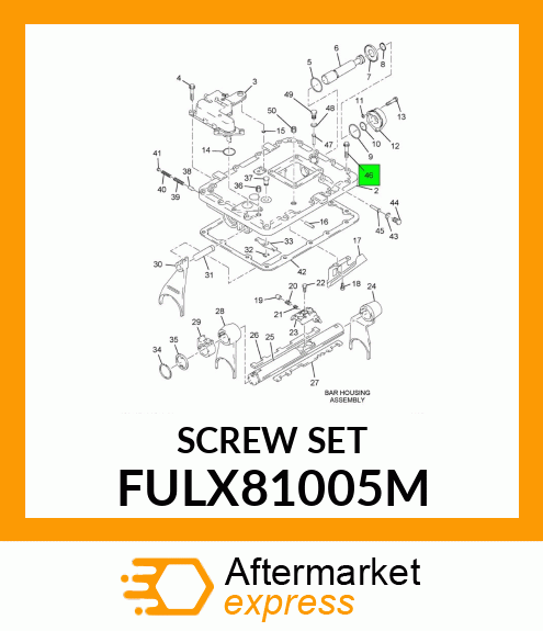 SCREW SET FULX81005M