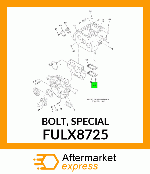 BOLT, SPECIAL FULX8725