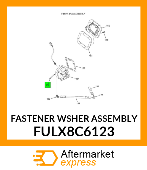 FASTENER WSHER ASSEMBLY FULX8C6123