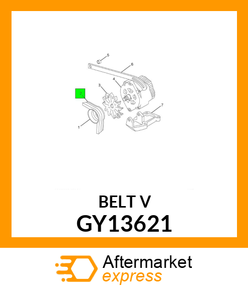 BELT V GY13621