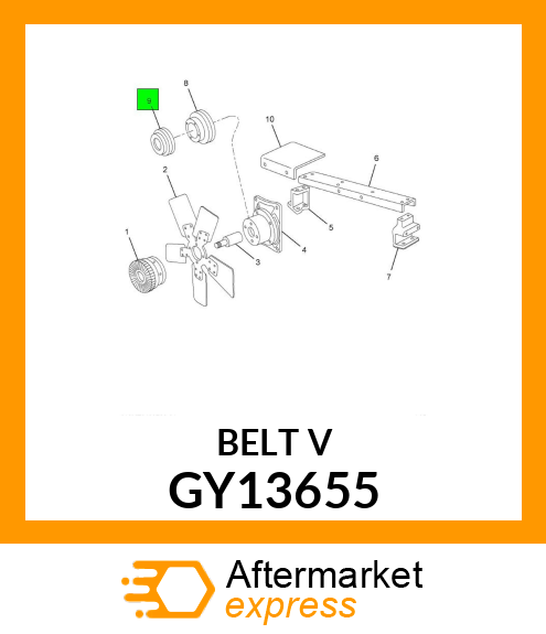 BELT V GY13655