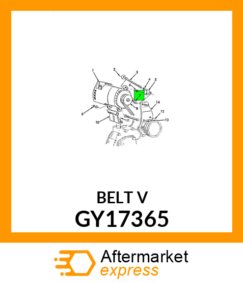 BELT V GY17365