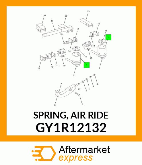 SPRING, AIR RIDE GY1R12132