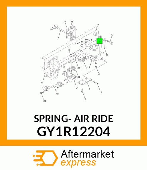 SPRING- AIR RIDE GY1R12204