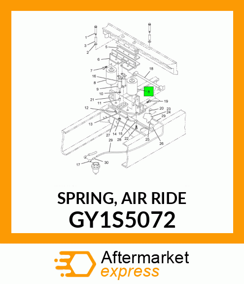 SPRING, AIR RIDE GY1S5072