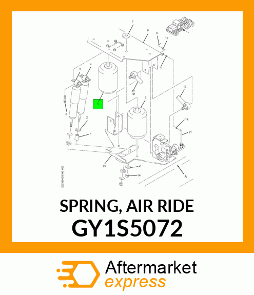 SPRING, AIR RIDE GY1S5072