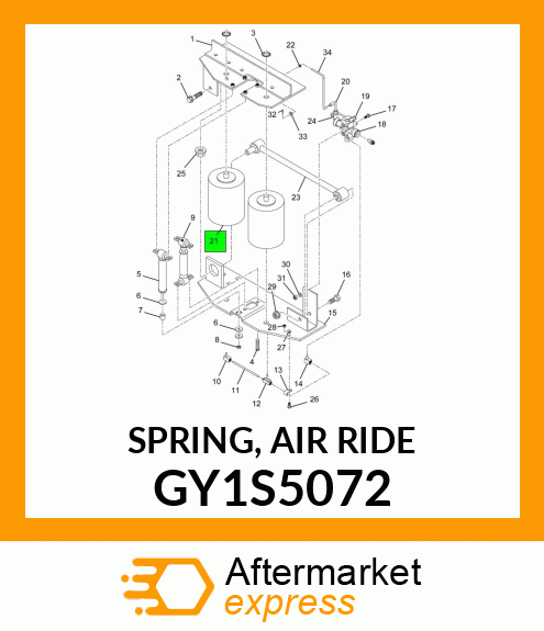 SPRING, AIR RIDE GY1S5072