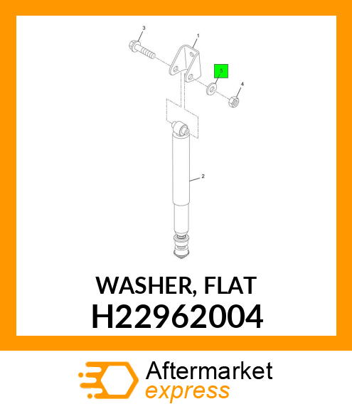 WASHER, FLAT H22962004