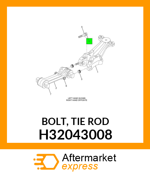 BOLT, TIE ROD H32043008