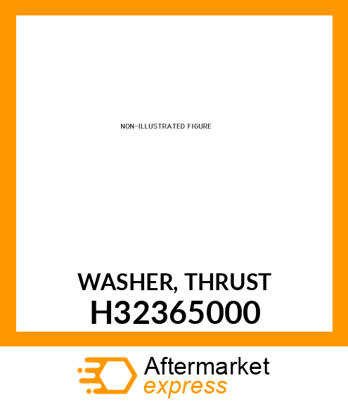 WASHER, THRUST H32365000