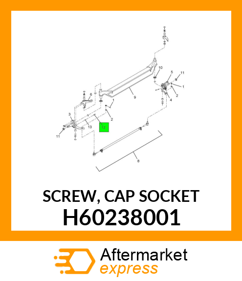 SCREW, CAP SOCKET H60238001