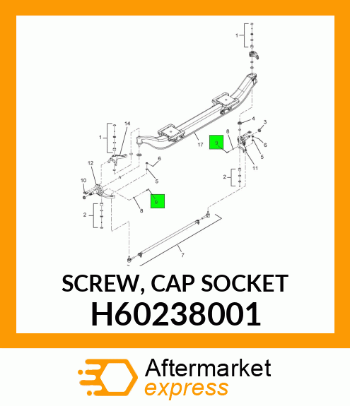 SCREW, CAP SOCKET H60238001