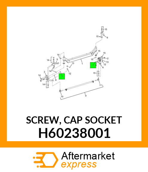 SCREW, CAP SOCKET H60238001