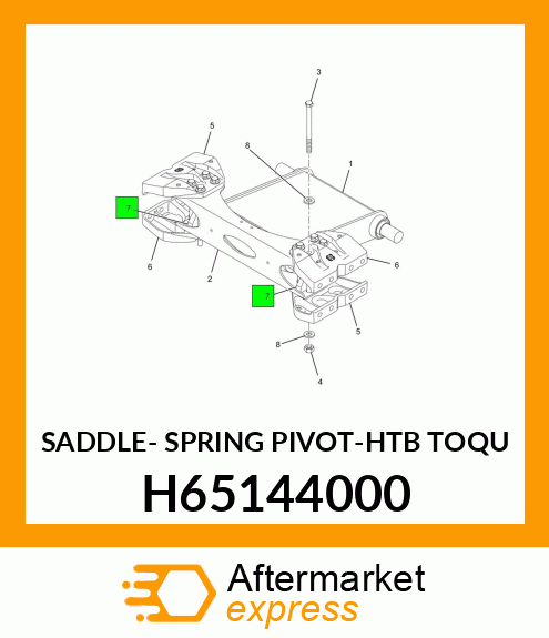 SADDLE- SPRING PIVOT-HTB TOQU H65144000