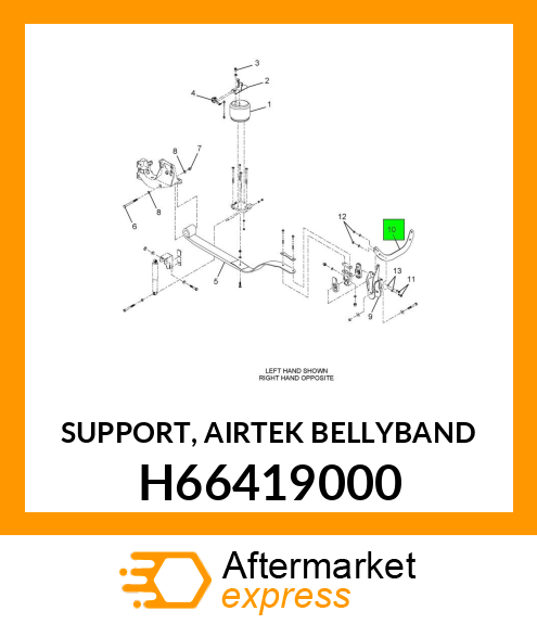 SUPPORT, AIRTEK BELLYBAND H66419000