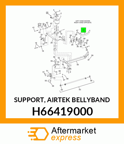 SUPPORT, AIRTEK BELLYBAND H66419000