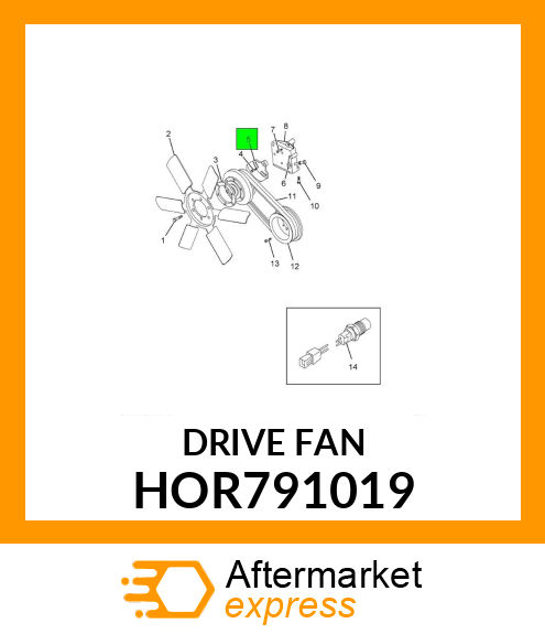 DRIVE FAN HOR791019