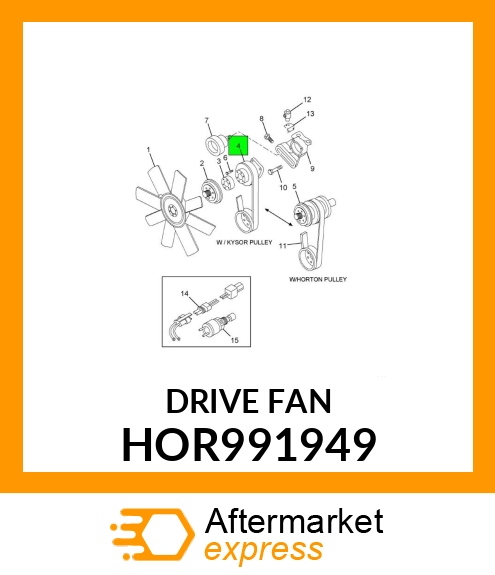 DRIVE FAN HOR991949