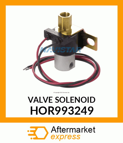 VALVE SOLENOID HOR993249