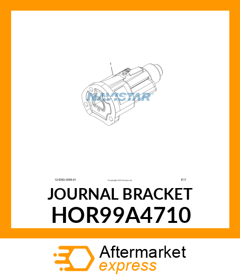 JOURNAL BRACKET HOR99A4710