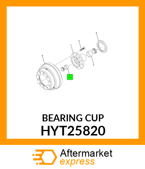 BEARING CUP HYT25820