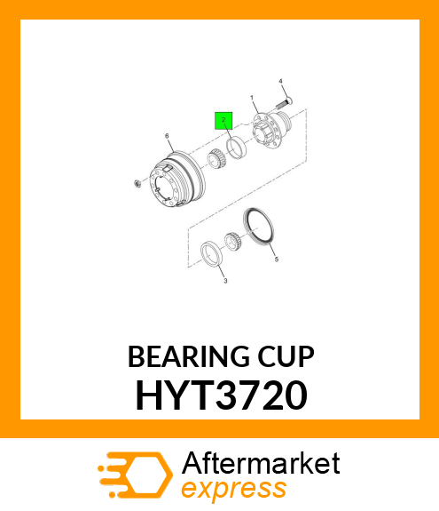 BEARING CUP HYT3720