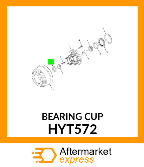 BEARING CUP HYT572