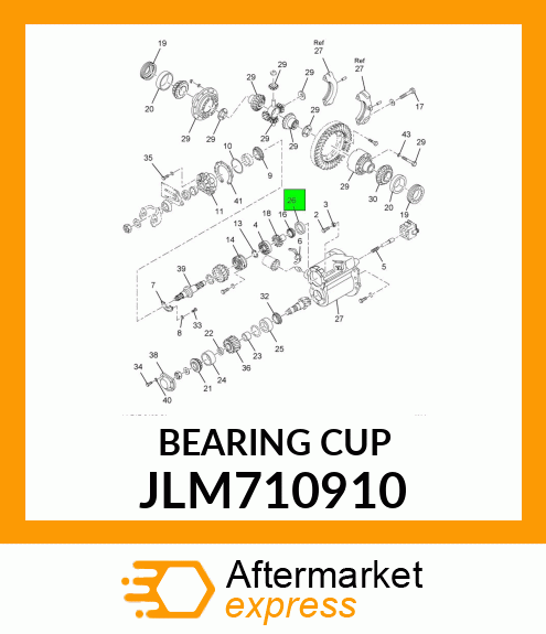 BEARING CUP JLM710910