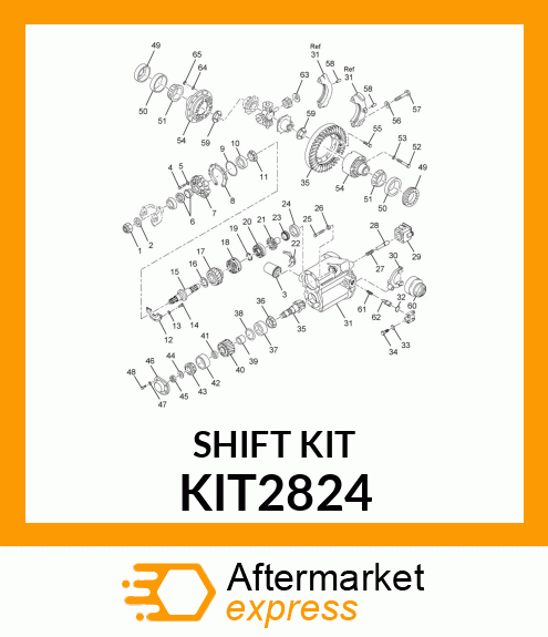 SHIFT KIT KIT2824