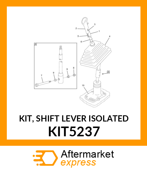 KIT, SHIFT LEVER ISOLATED KIT5237