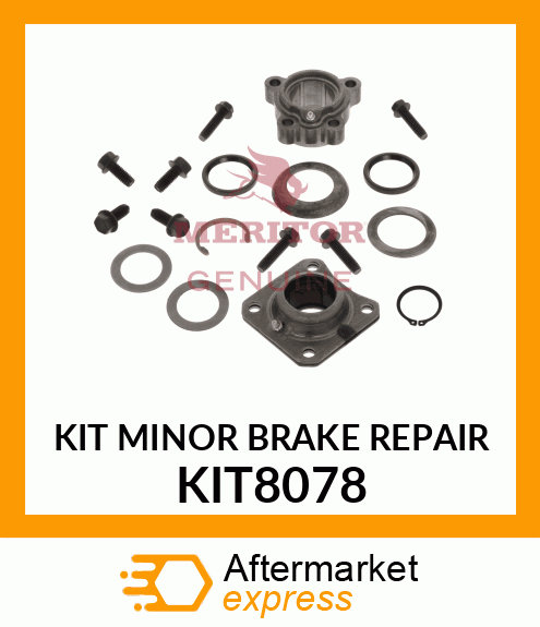 KIT MINOR BRAKE REPAIR KIT8078