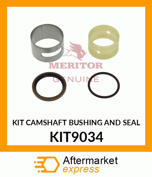 KIT CAMSHAFT BUSHING AND SEAL KIT9034