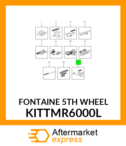 FONTAINE 5TH WHEEL KITTMR6000L