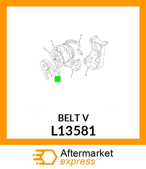 BELT V L13581