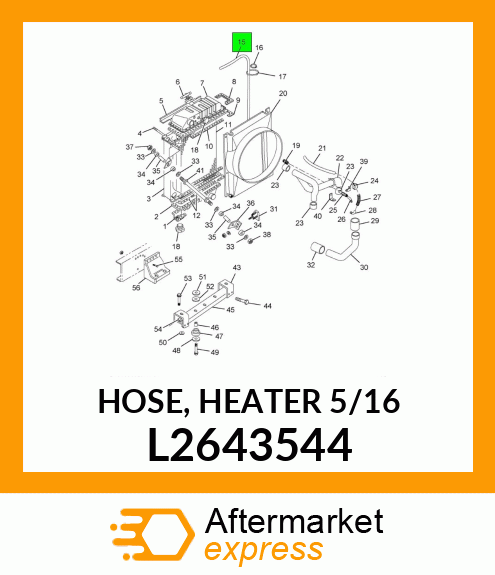 HOSE, HEATER 5/16" L2643544